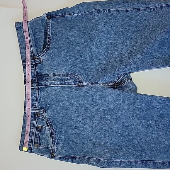 LRL Lauren Ralph Lauren Classic Straight Leg Jeans/ 8. - Picture 5 of 10